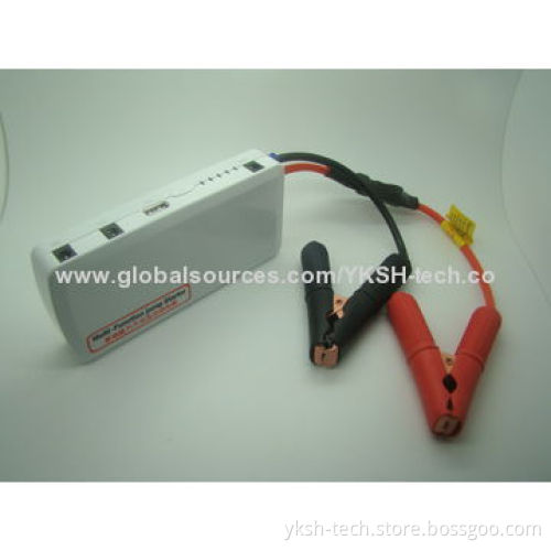 Multiple Function Jump Starter Power Bank, 12,000mAh, 5/2, 12/2, 19V/3.5A Output